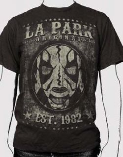 Masked Republic   LA PARK T Shirt, Black, X Large