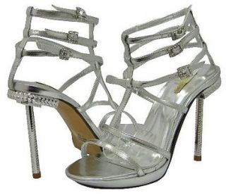 Celeste Sed 01 Silver Women Sandal, 10 M US: Shoes