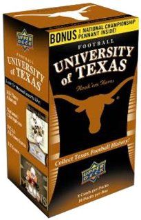NCAA University of Texas Upper Deck Trading Cards