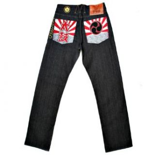 Yoropiko Taiko Flag denim jeans YORO0663 Clothing