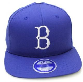 Brooklyn Dodgers Flat Bill LOGO Style Snapback Hat Cap All