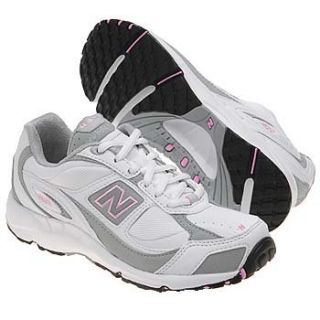 New Balance Womens W 490 (White/Pink 10.0 W) Shoes