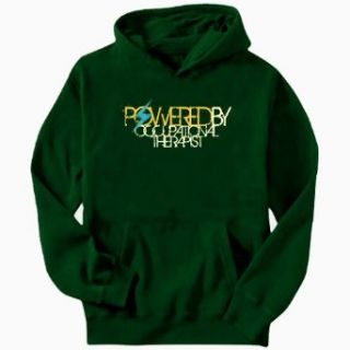 Powered By Occupational Therapist Occupations Mens Hoodie