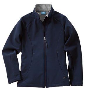 Womens Ultima Soft Shell Jacket, Navy Clothing