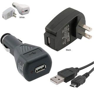USB Car/ Wall Charger/ Micro USB Data Cable