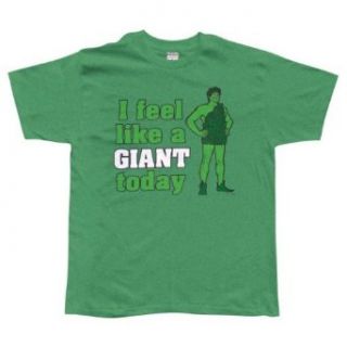 Green Giant   Feel Like A Giant Soft T Shirt: Clothing
