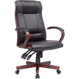 Comfort Products Affinity Ergonomic Executive High Back Faux Leather