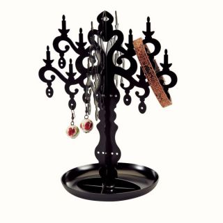 Porte bijoux chandelier noir DE102N   Achat / Vente BOITE A BIJOUX