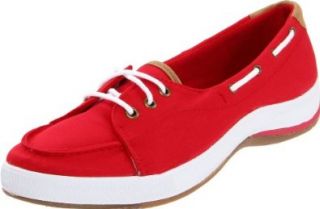 Keds Womens Portside Boat Shoe,Racer Red,11 M US Shoes