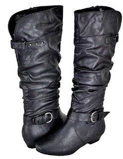 Blossom Firenze 10 Black Women Casual Boots, 8 M US Shoes