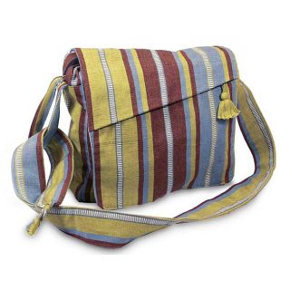 Cotton Natural Pragmatism Medium Shoulder Bag (Guatemala) Today: $55