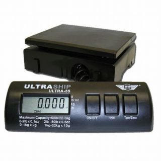 My Weigh Ultraship 55 lb Electronic Digital Shipping Postal Scale