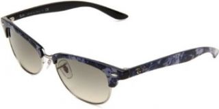 Ray Ban RB4132 833/3252 Cateye Sunglasses,Black/Top Blue
