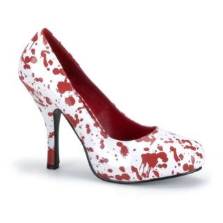  Blood Splatter Shoe Theatre Costumes Shoes White Red Shoes