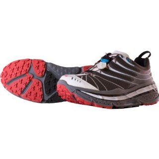Stinson B Evo Trail Running Shoe   Mens Grey/White/Red, 9.5 Shoes