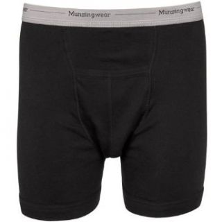 Munsingwear Mens Big Man Boxer Brief,Black,2x: Clothing