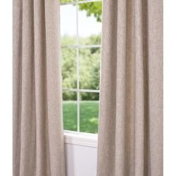 Oatmeal Cotton Linen 108 inch Grommet Curtain Panel