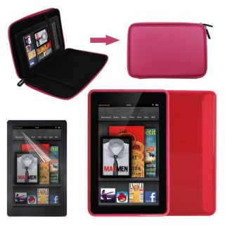 Deluxe  Kindle Fire EVA Case/ TPU Case/ Screen Protector