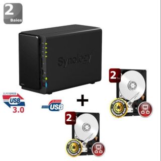Synology NAS DS213 & 2 WD Red 2To   Achat / Vente SERVEUR STOCKAGE