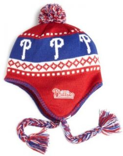 MLB Philadelphia Phillies Abomination Knit, Red, One Size