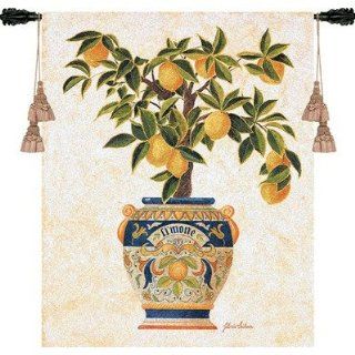Tree Tapestry Style Square Black & Gold 44   101