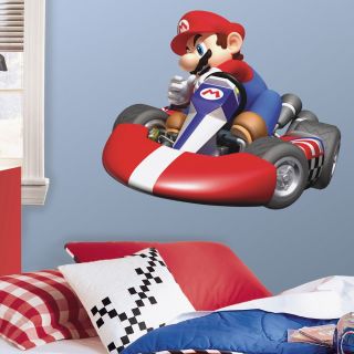 RoomMates Nintendo Mario Kart Peel and Stick Giant Wall Decal