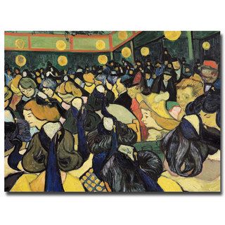Vincent van Gogh The Dance Hall at Arles 1888 Canvas Art