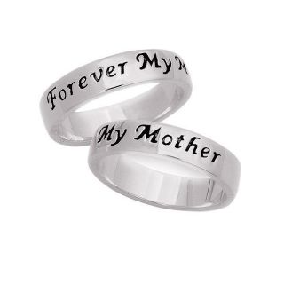 Sterling Silver Forever My Mother Sentiment Ring Today $34.49 5.0