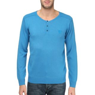 TTRAXX Pull Homme Turquoise   Achat / Vente PULL TTRAXX Pull Homme