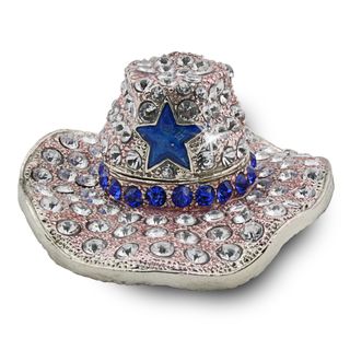 Objet dart Texas Ten Gallon Cowboy Hat Trinket Box