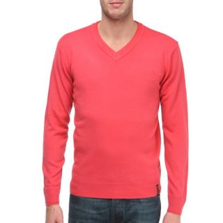Pull Homme, 100 % acrylique, double col V, manches longues, manches