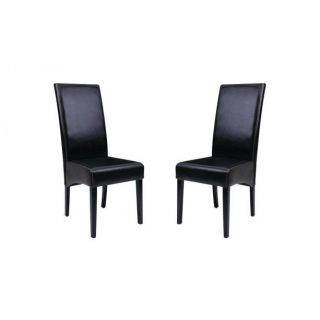 Lot de 2 chaises LISA     Dimensions  L.46 x P.50 x H.109 cm