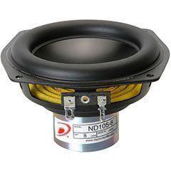 Dayton Audio ND105 8 4 Aluminum Cone Midbass Driver 8 Ohm