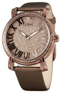 Le Vian ZAG 102 Medallion Chocolate Diamond Pave Watch Watches