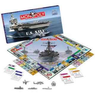 Navy Collectors Edition Monopoly Game
