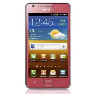 SAMSUNG SGH I9100 Galaxy S II Rose Tout opérateur   Achat / Vente