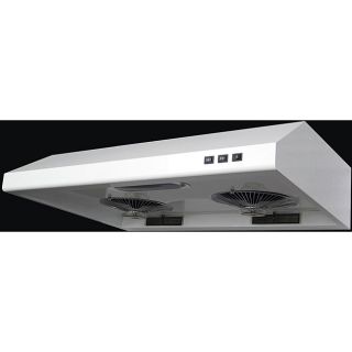 White Stainless Steel 36 inch Under cabinet Range Hood Today $314.99