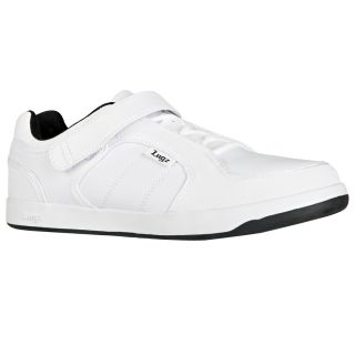 Lugz Mens Slice Permahide White/ Black Sneakers