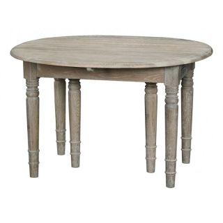 Table repas ronde 120 cm avec allonges Firenze   Modulez votre espace