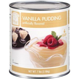 Bakers & Chefs Vanilla Pudding   112 Oz. Grocery
