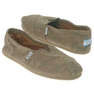 Shoes Womens Brown Plaid Woven TOMS Classic Woven 6.5 B(M) US Shoes