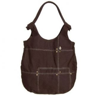 Volcom In Stitches Brown Juniors Hobo Bag Clothing