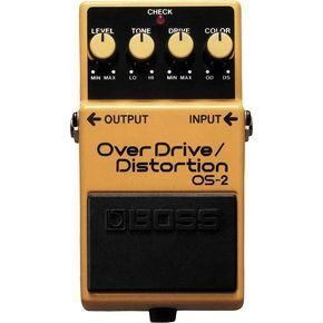 Boss OS 2 Overdrive/Distortion Pedal Musical Instruments
