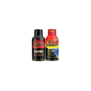 hour Energy and 5 hour Extra strength 2 ounce Energy Drinks (Pack of