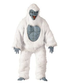 Adult Abominable Snowman Halloween Costume Clothing