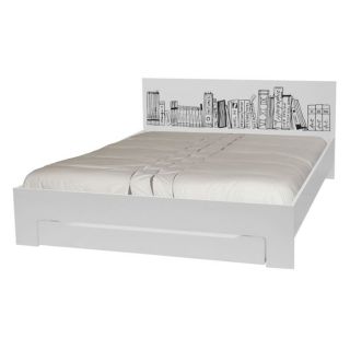Tête de lit BOOK 140 cm Blanc   Achat / Vente TETE DE LIT   DOSSERET