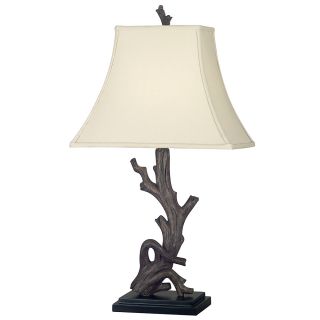 Luckett Woodgrain Finished Driftwood Styled Table Lamp Today: $98.59