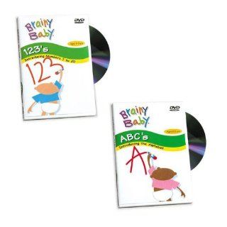 Brainy Baby DVD   ABCs and 123s: Baby