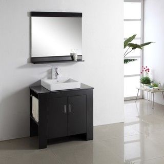 Jeffrey 36 inch Single sink Bathroom Vanity Set