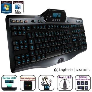 Logitech Gaming Keyboard G510   Achat / Vente CLAVIER   PAVE NUMERIQUE